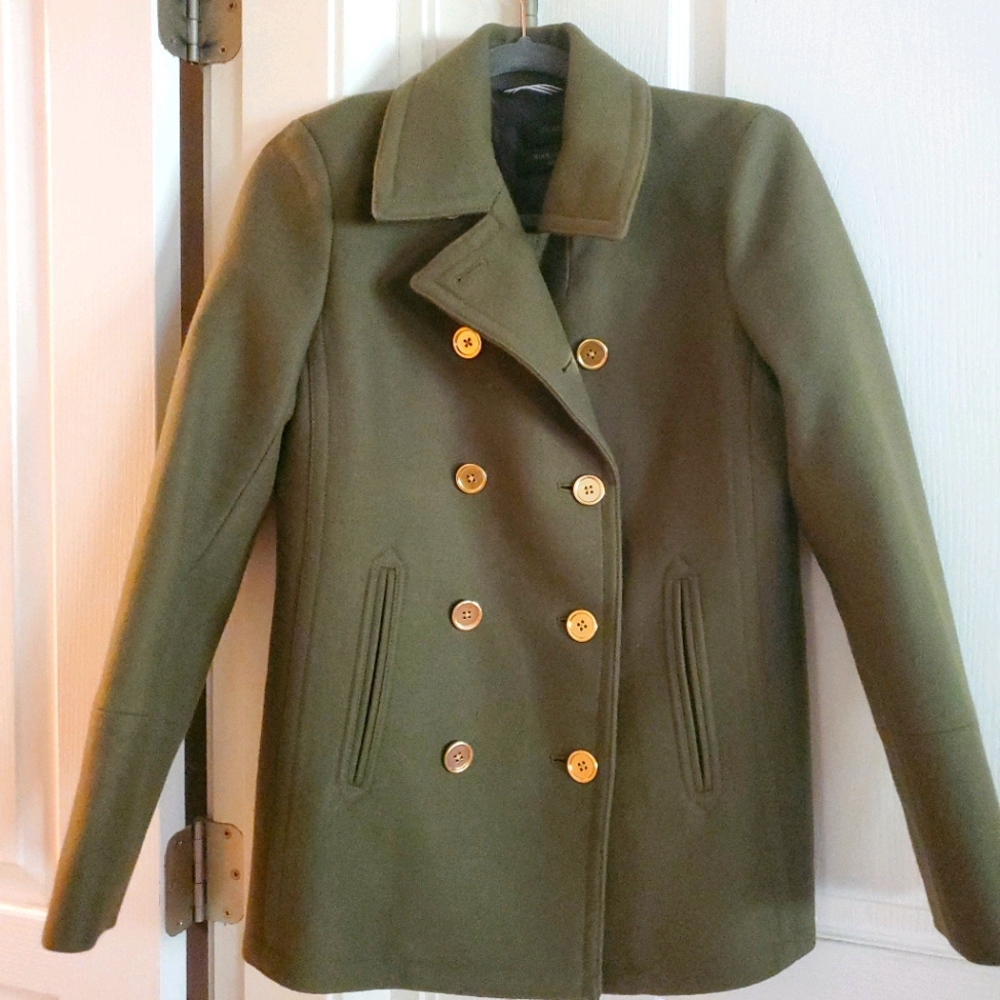 JCREW double breasted jacket